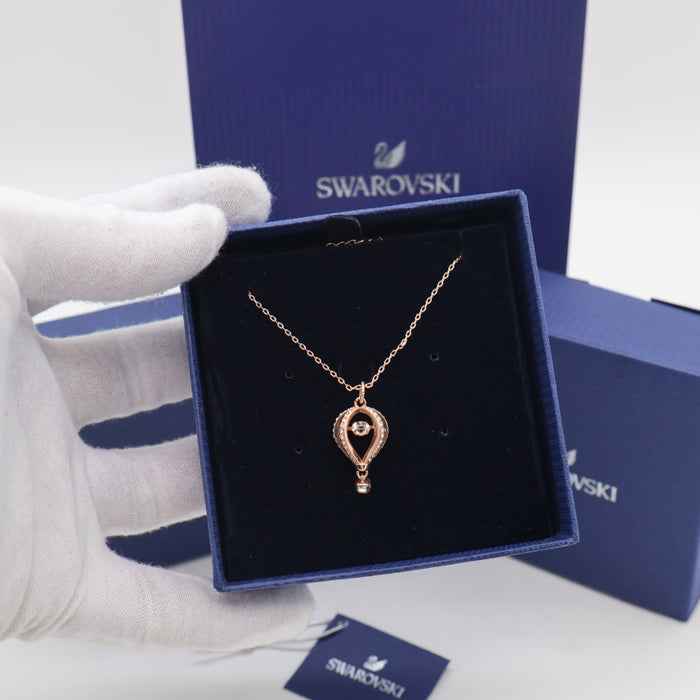 Swarovski Hot Air Balloon Rose Gold Necklace - 5483990