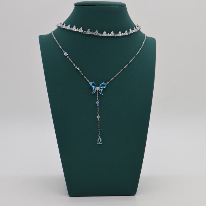 Crafted Swarovski Crystal Necklace