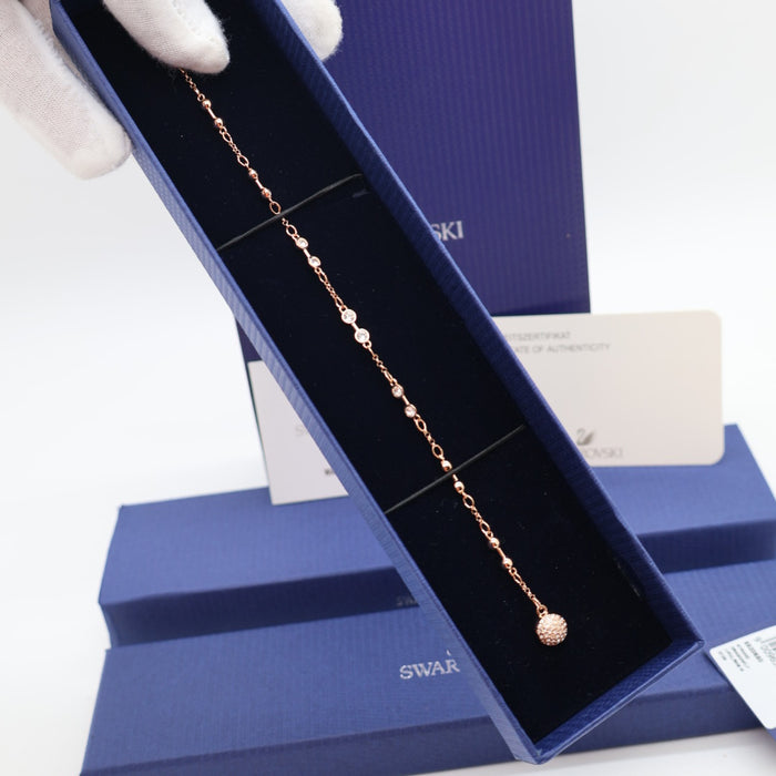 Swarovski Rose Gold Crystal Ball Bracelet - 5435651