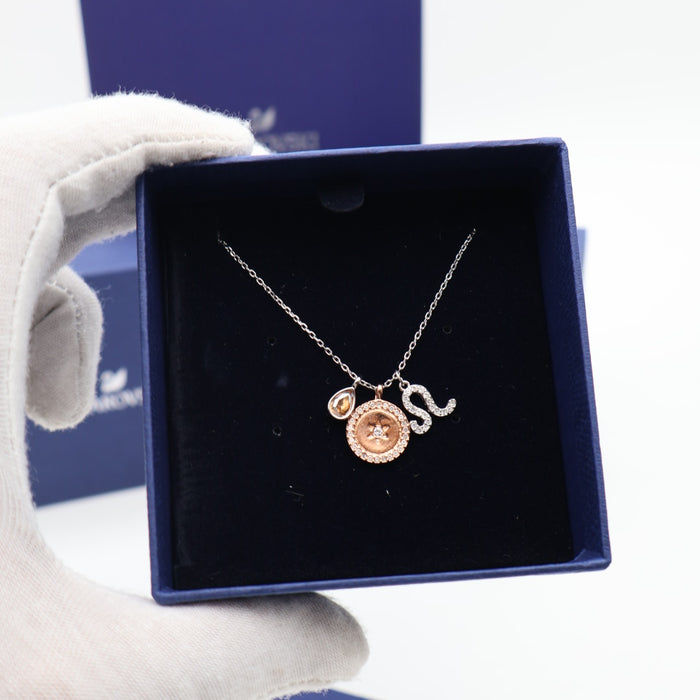 Swarovski Zodiac Necklace – Leo Pendant with Crystal Charms - 5293512