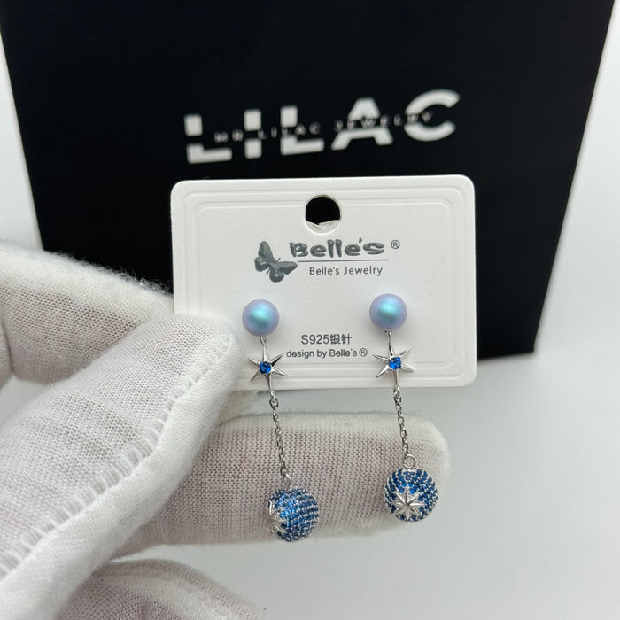 Elegant Earring By Swarovski Crystal