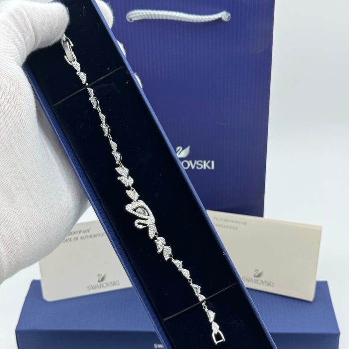 Swarovski Iconic Swan Bracelet – White Rhodium Plated - 5536767