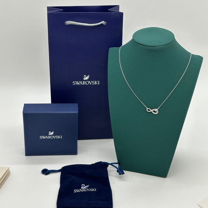 Swarovski Infinity Pendant Necklace – Symbol of Eternal Love - 5520576