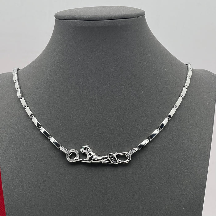 Panthère de Cartier Necklace (Inspired)  
 Color: Gold /rose gold/silver