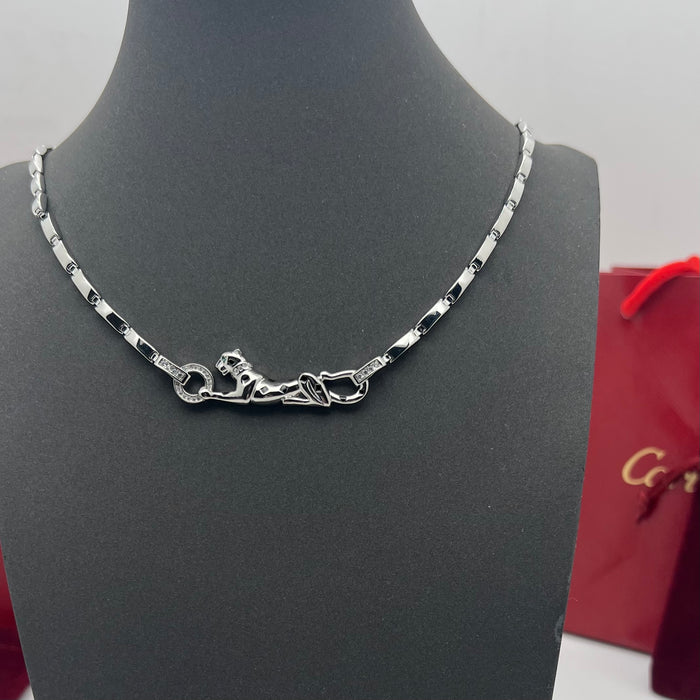 Panthère de Cartier Necklace (Inspired)  
 Color: Gold /rose gold/silver