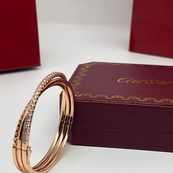 Clash de Cartier / Trinity Hybrid Bangle  
 Color: Rose Gold