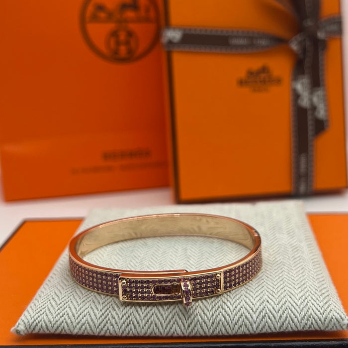 HERMÈS KELLY DIAMOND PAVE BRACELET