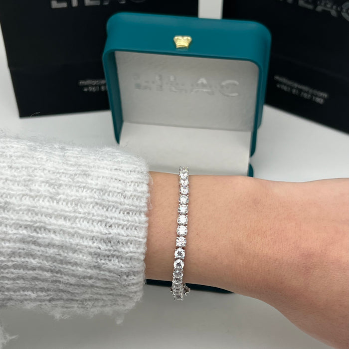 Classic Brilliant Tennis Bracelet – 16cm