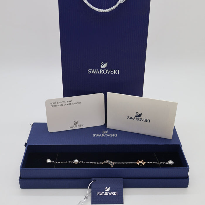 Swarovski Celestial Charm Bracelet with Moon & Planet Motifs - 5490934
