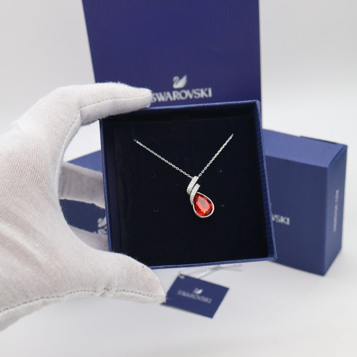 Swarovski Attract Pendant Necklace – Red Teardrop Crystal - 5368782