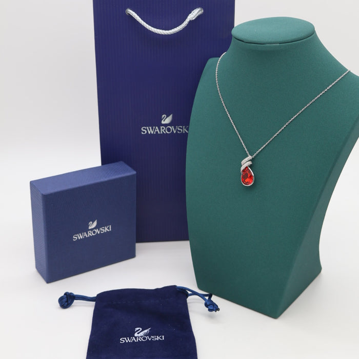 Swarovski Attract Pendant Necklace – Red Teardrop Crystal - 5368782