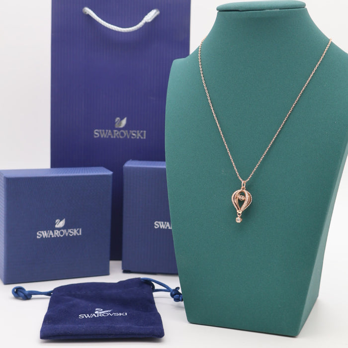 Swarovski Hot Air Balloon Rose Gold Necklace - 5483990
