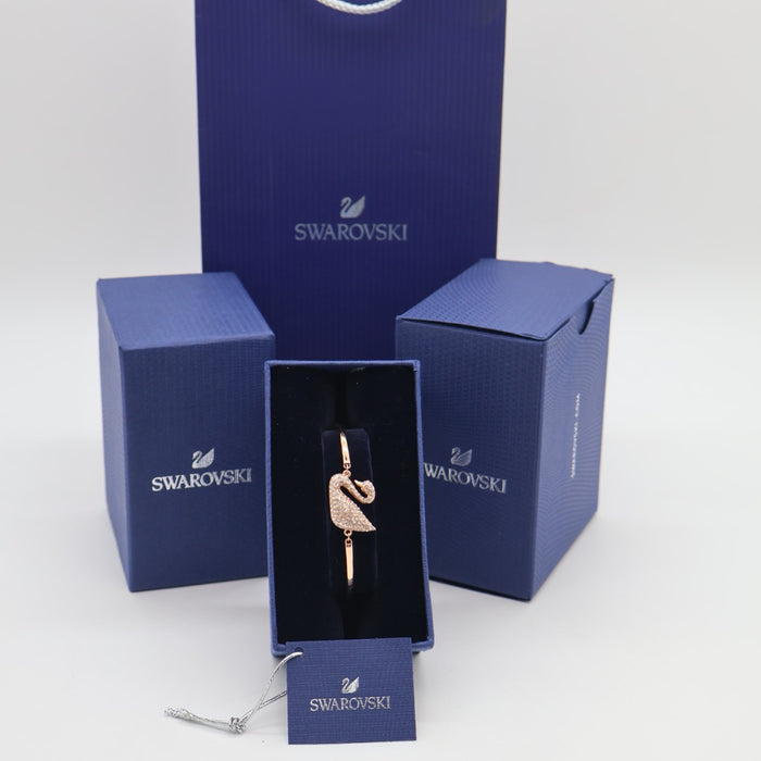Swarovski Iconic Swan Bracelet – Rose Gold Tone - 5142752