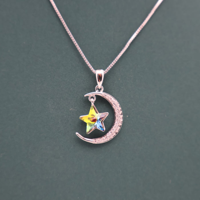 Crafted Swarovski Crystal Necklace