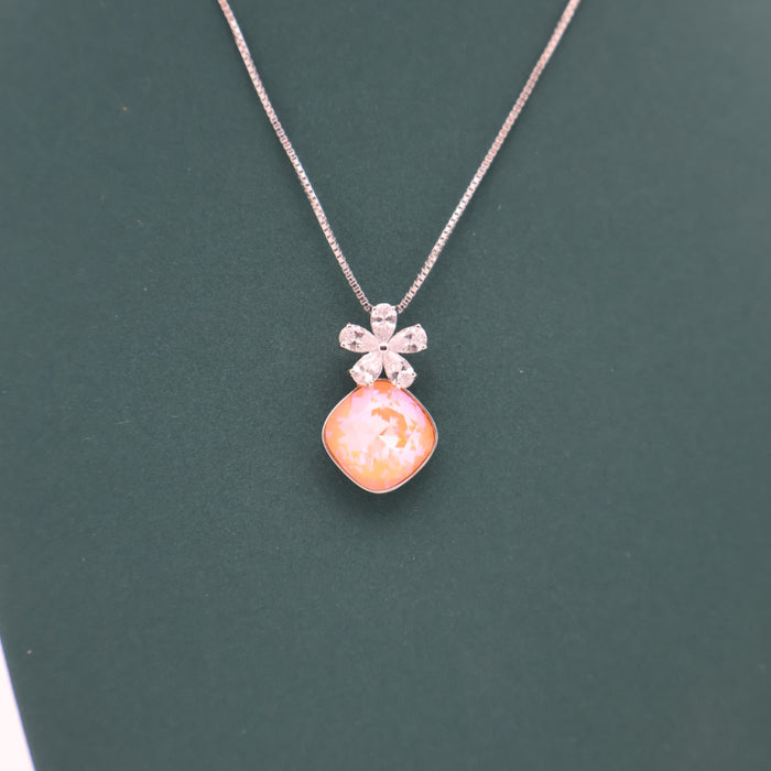 Crafted Swarovski Crystal Necklace