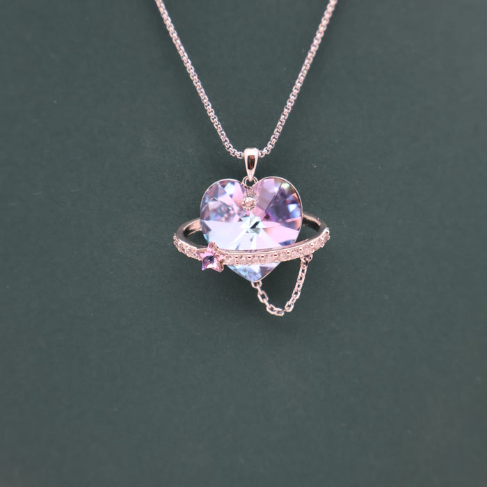 Crafted Swarovski Crystal Necklace