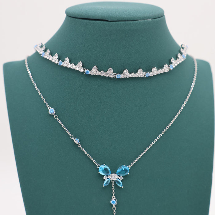 Crafted Swarovski Crystal Necklace