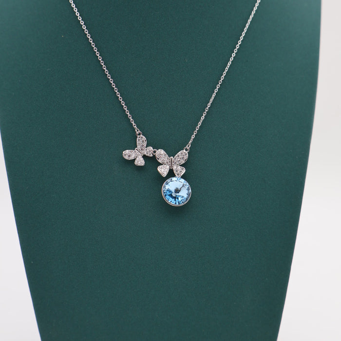 Necklace By Swarovski Crystals