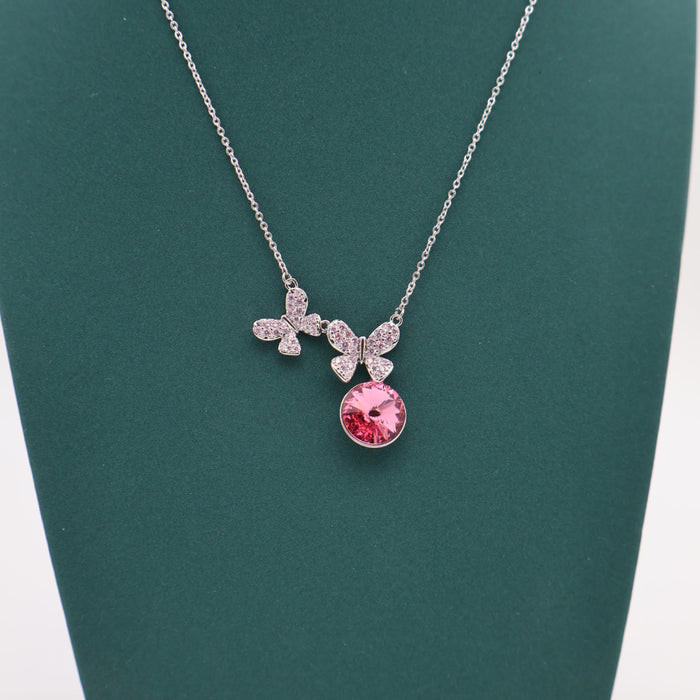Necklace By Swarovski Crystals