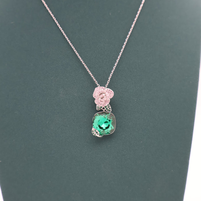 Crafted Swarovski Crystal Necklace