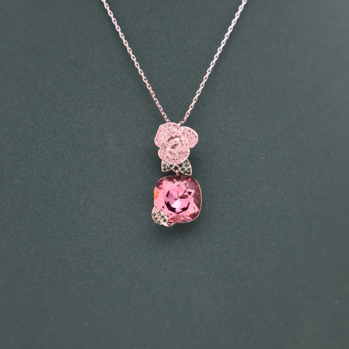 Crafted Swarovski Crystal Necklace