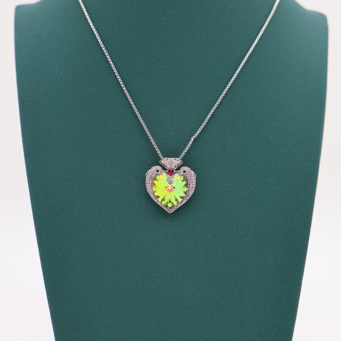 Crafted Swarovski Crystal Necklace