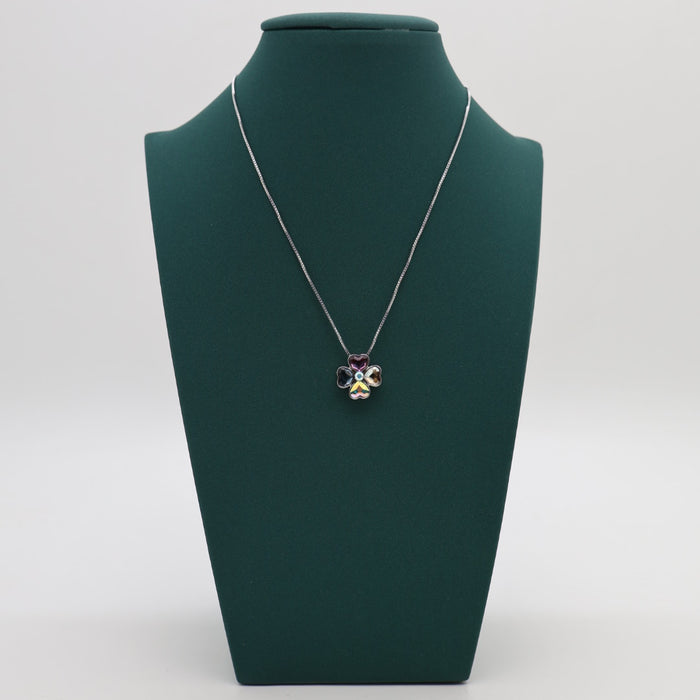 Colored Crystal Necklace By Swarovski Crystal