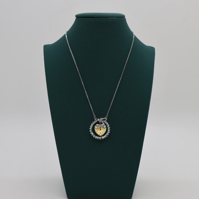Necklace By Swarovski Crystals