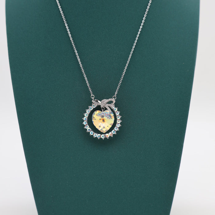 Necklace By Swarovski Crystals