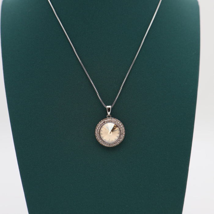 Crafted Swarovski Crystal Necklace