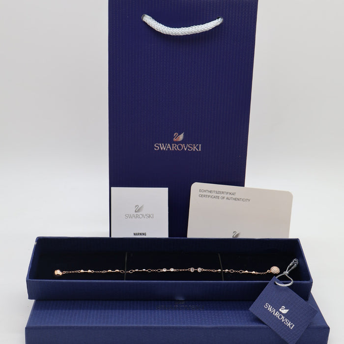 Swarovski Rose Gold Crystal Ball Bracelet - 5435651