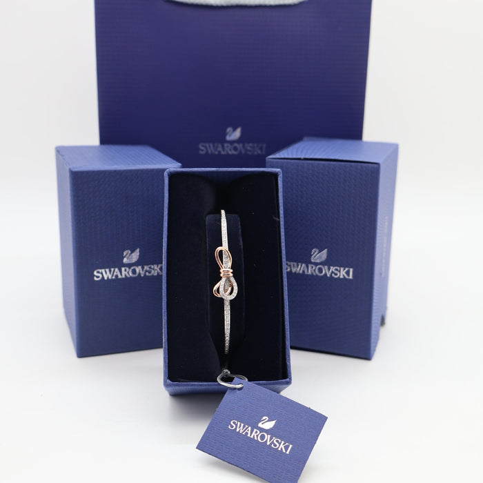 Swarovski Bow Accent Crystal Bangle Bracelet - 5447079