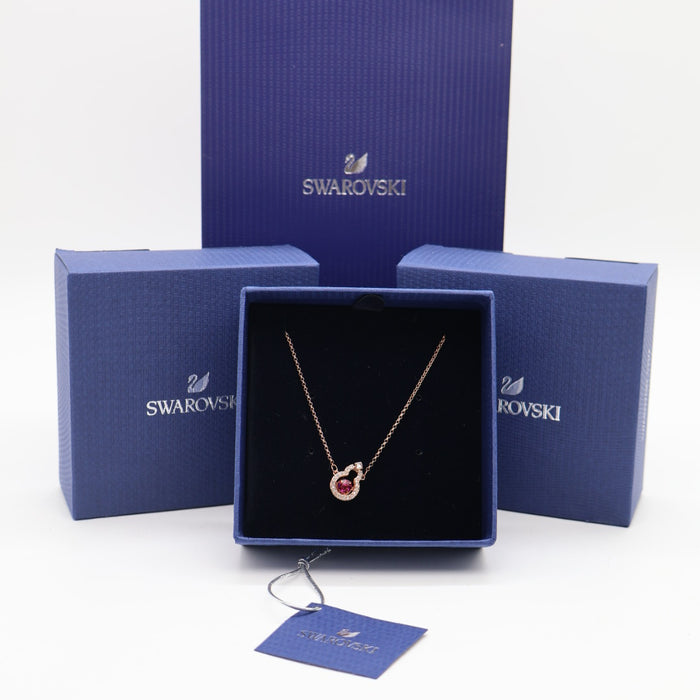 Swarovski Symbolic Red Crystal Pendant Necklace - 5539897