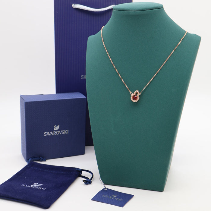 Swarovski Symbolic Red Crystal Pendant Necklace - 5539897