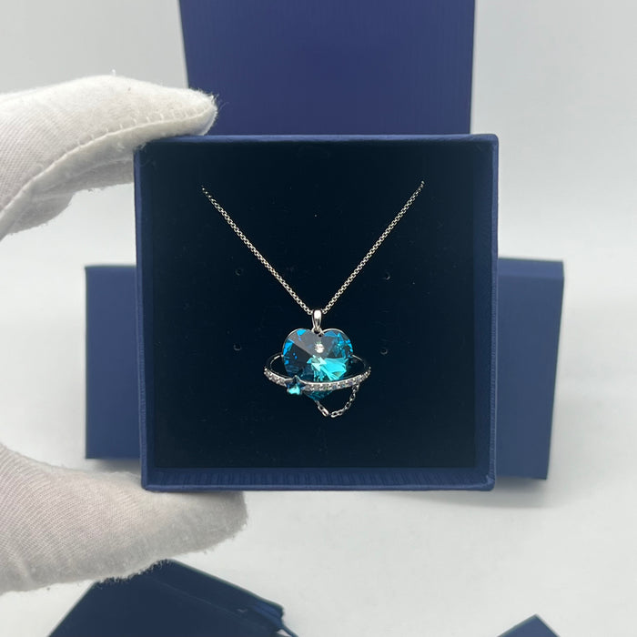 Crafted Swarovski Crystal Necklace