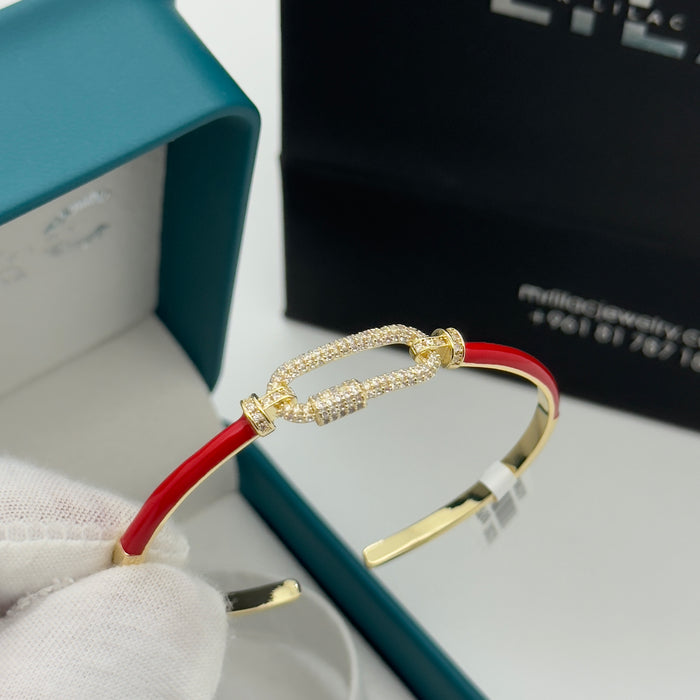 Red&Gold Stainless Bangle