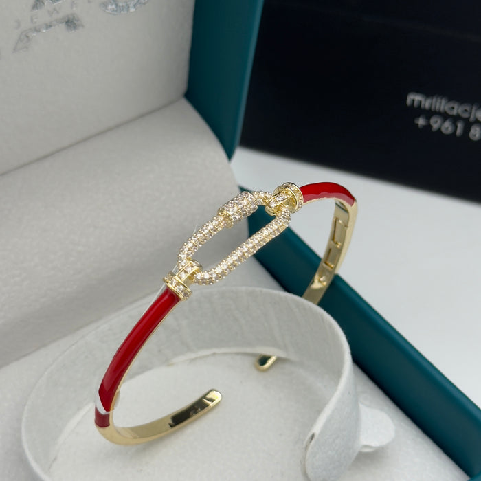 Red&Gold Stainless Bangle