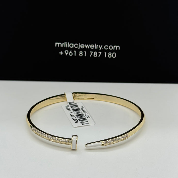 Gold Stainless - White Finish
