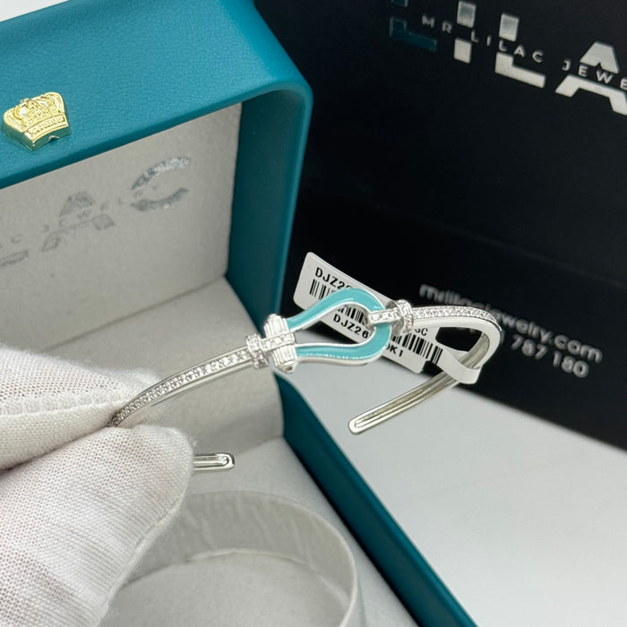Premium Stress Blue Bangle