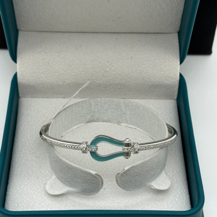 Premium Stress Blue Bangle