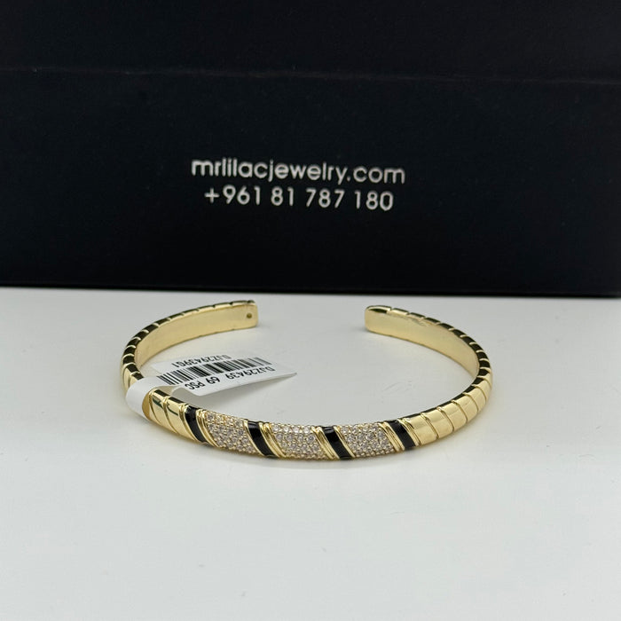Premium Black & Gold Bangle