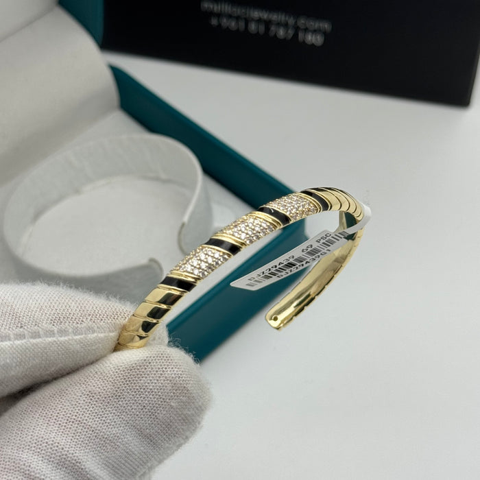 Premium Black & Gold Bangle