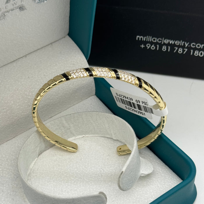 Premium Black & Gold Bangle
