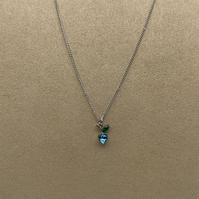 Necklace matching Earring Set By Swarovski Crystals