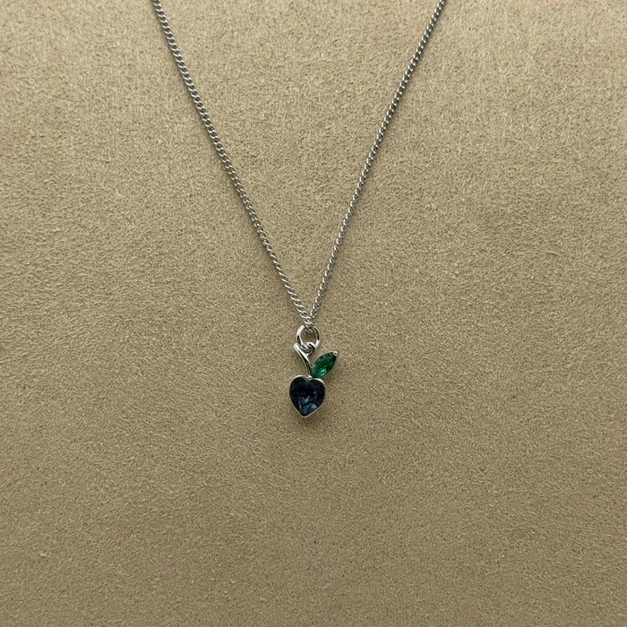 Necklace matching Earring Set By Swarovski Crystals