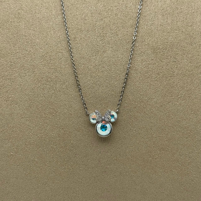 Necklace Matching Earring Set By Swarovski Crystals