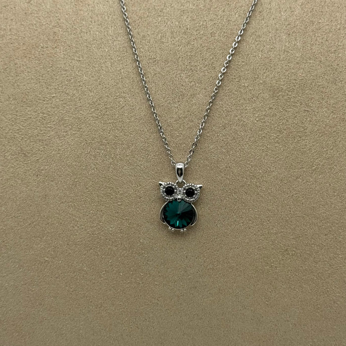 Necklace Matching Earring Set By Swarovski Crystals