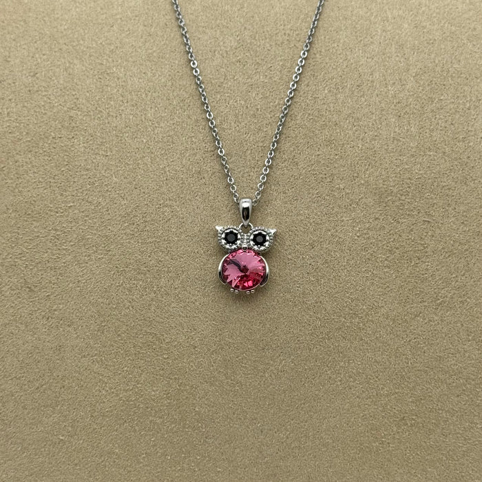 Necklace Matching Earring Set By Swarovski Crystals