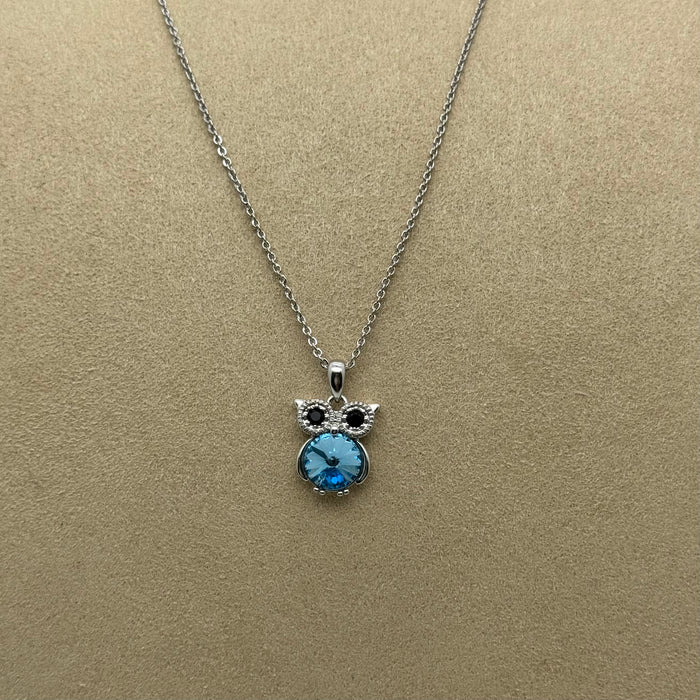 Necklace Matching Earring Set By Swarovski Crystals