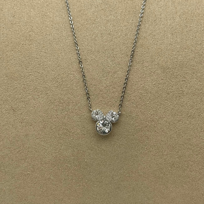 Necklace Matching Earring Set By Swarovski Crystals